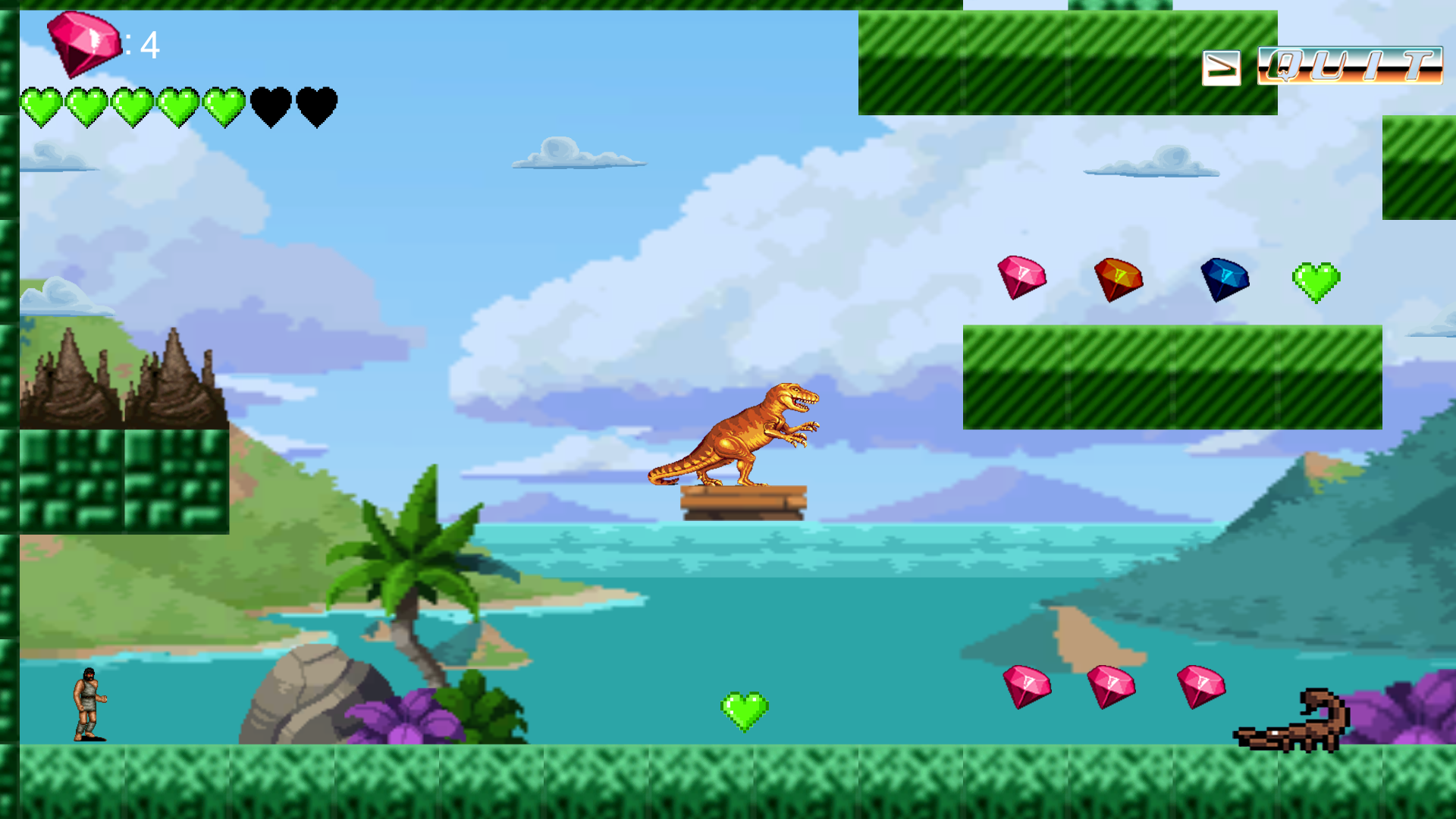 Jurassic Smash By JS777 For Multimedia And Game Design Course 2D