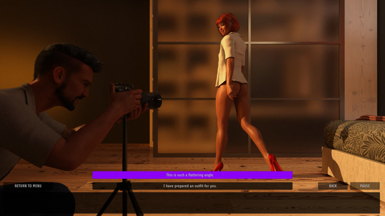 Sex Simulator CamGirl Audition By Erotic Games Club