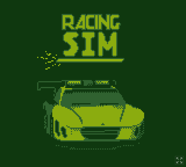 Gameboy Racing Sim By Rowan Clark For Racing Jam Itch Io