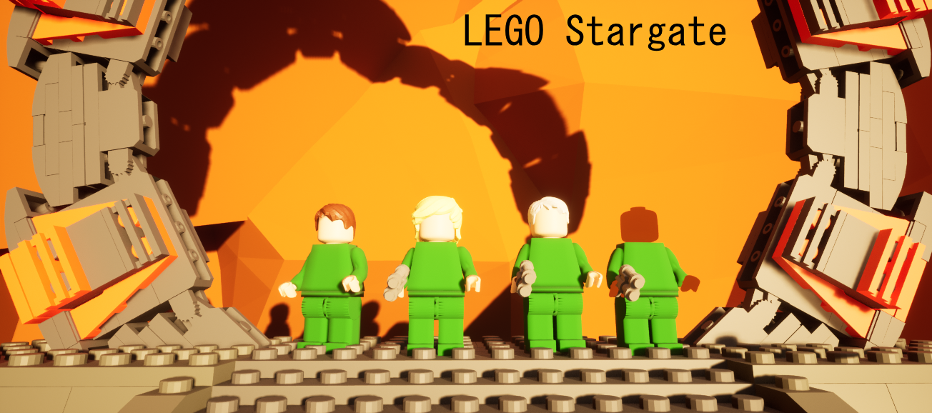 LEGO Stargate By GiantPenguin