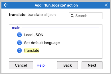 Screenshot 2 for I18N translate (deprecated)