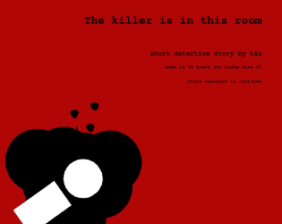 Cover image for The killer is in this room