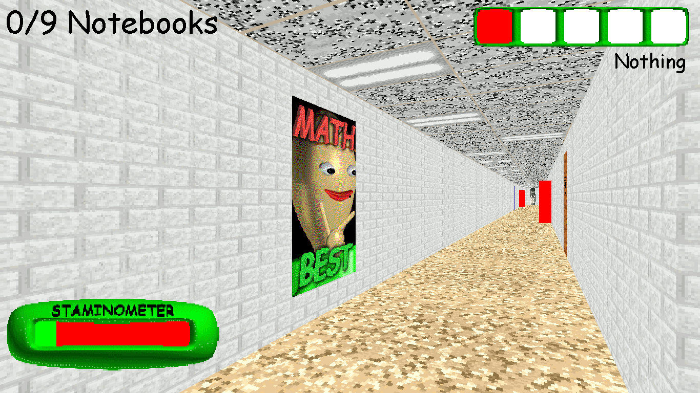 Baldi (But with the menu mod:) by gogozooom - Game Jolt