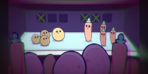 Cover image for Vegetables ain't kiddin'