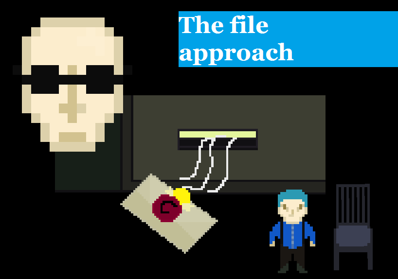 The file approach