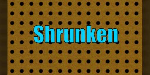 Cover image for Shrunken
