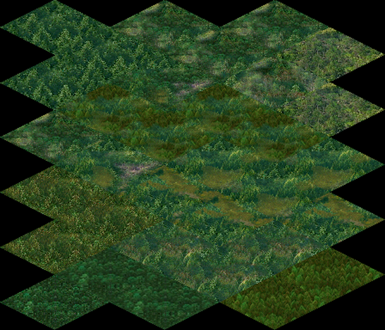 Isometric Tiles - Overworld Pack by Screaming Brain Studios