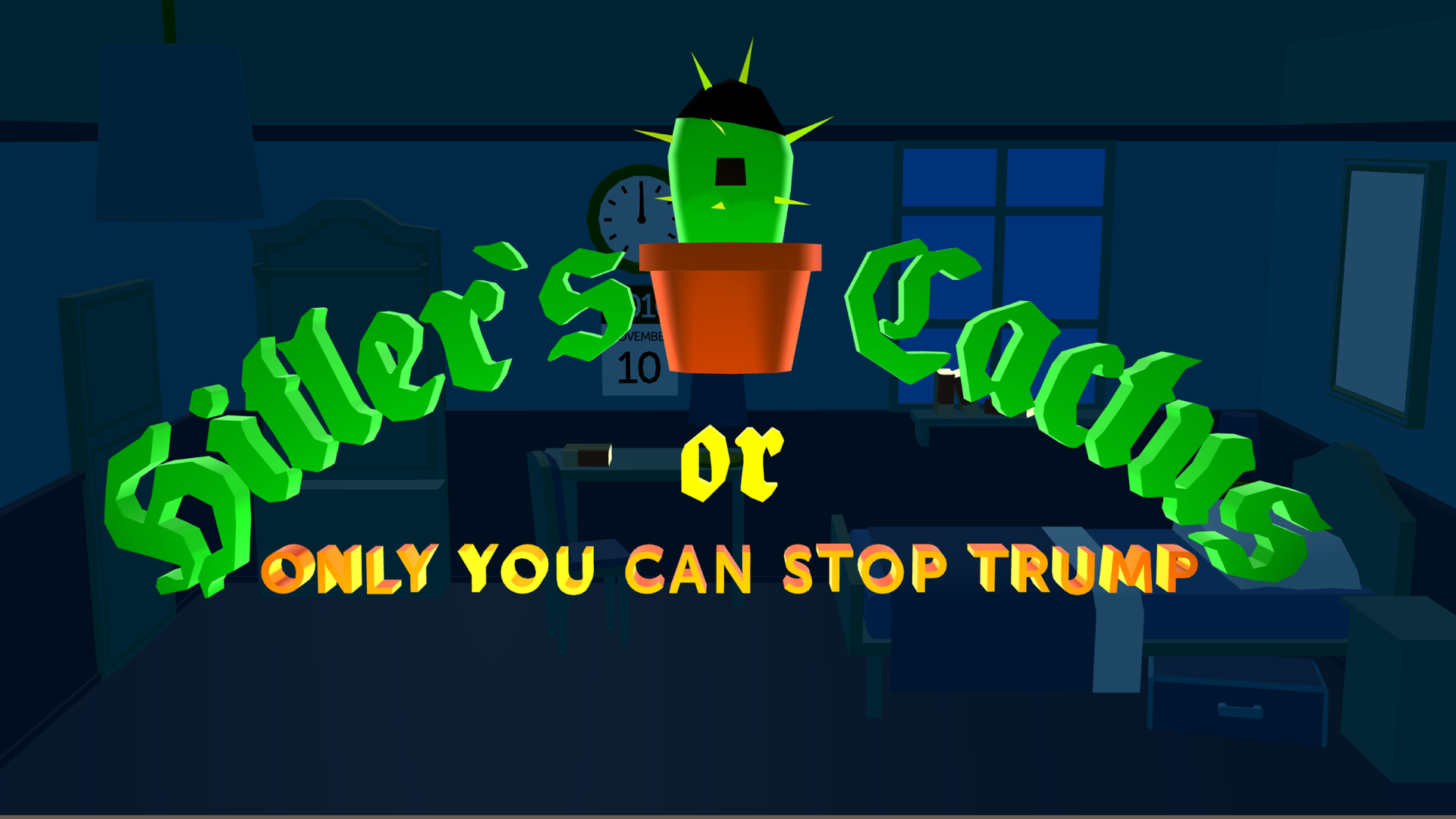 Cover image for Hitler's Cactus or Only you can stop Trump!