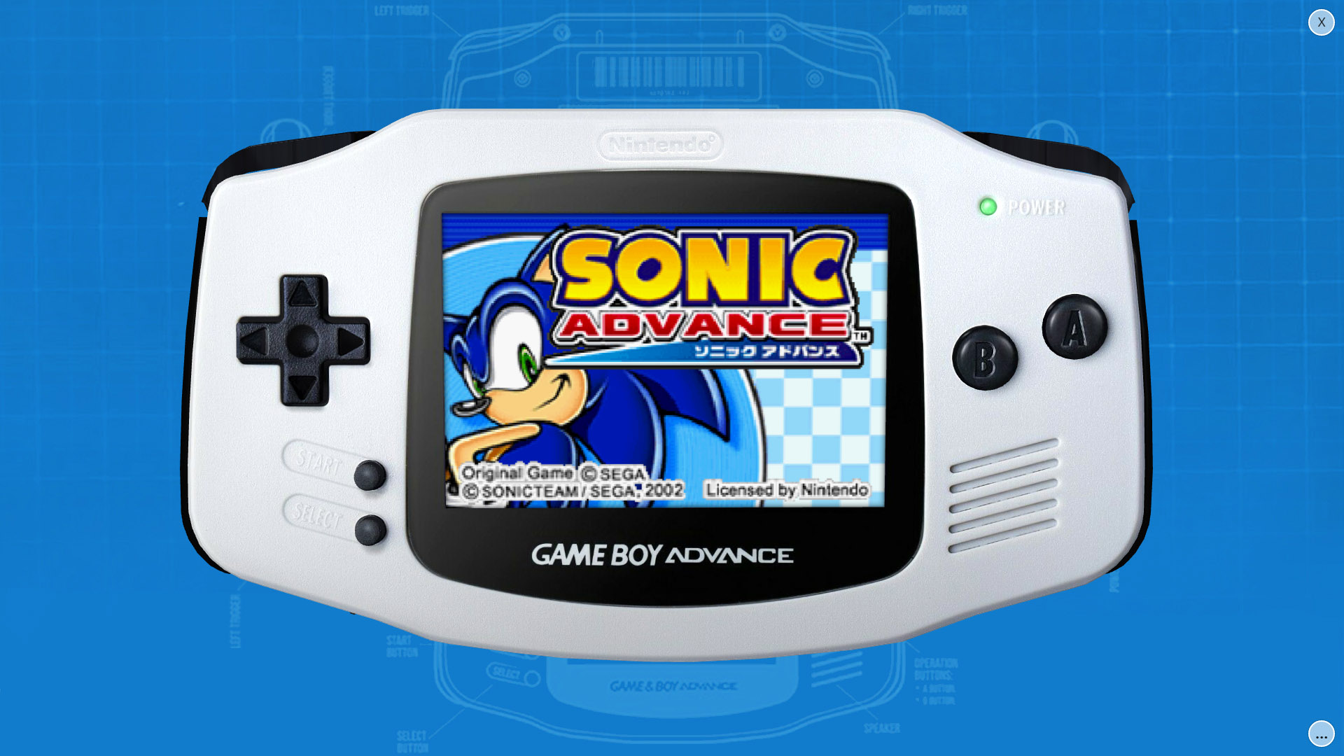 Sonic Advance 2 Video Game Cartridge Nintendo Gameboy Advance 