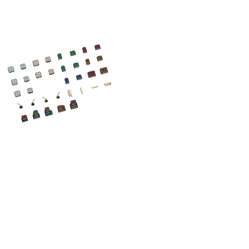 Medieval Library Top Down Tileset (MV/MZ layout) by mftinyturtle