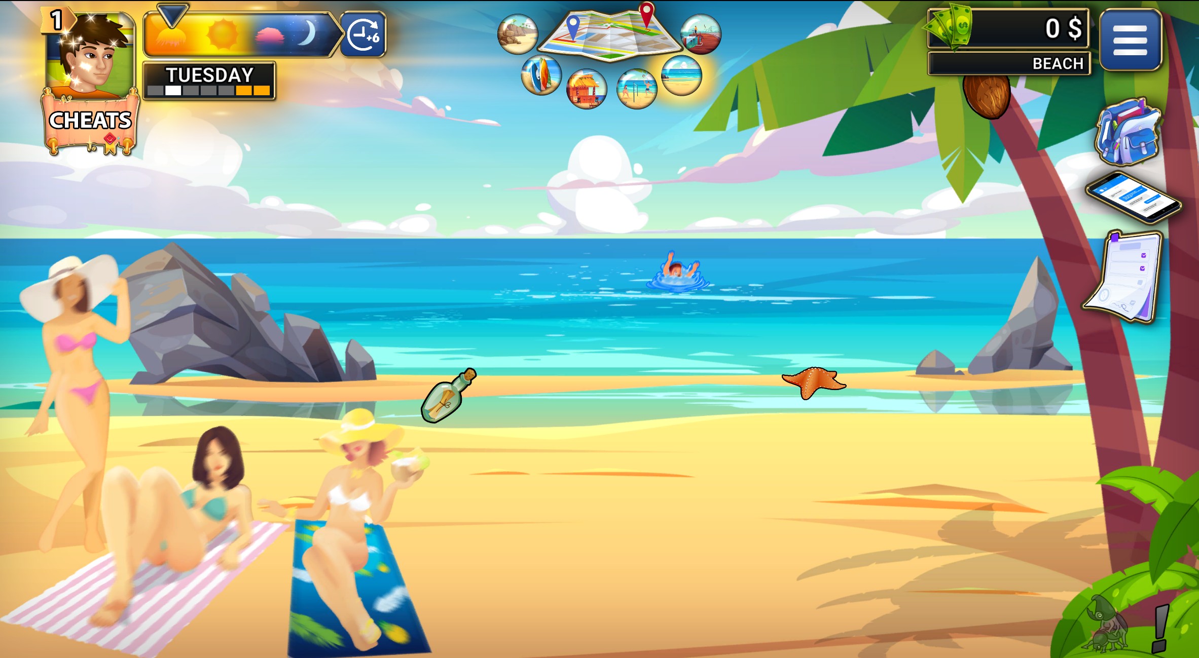 Screenshot 35 for World of Sex ( v0.49 - Sex on beach with Natalie)