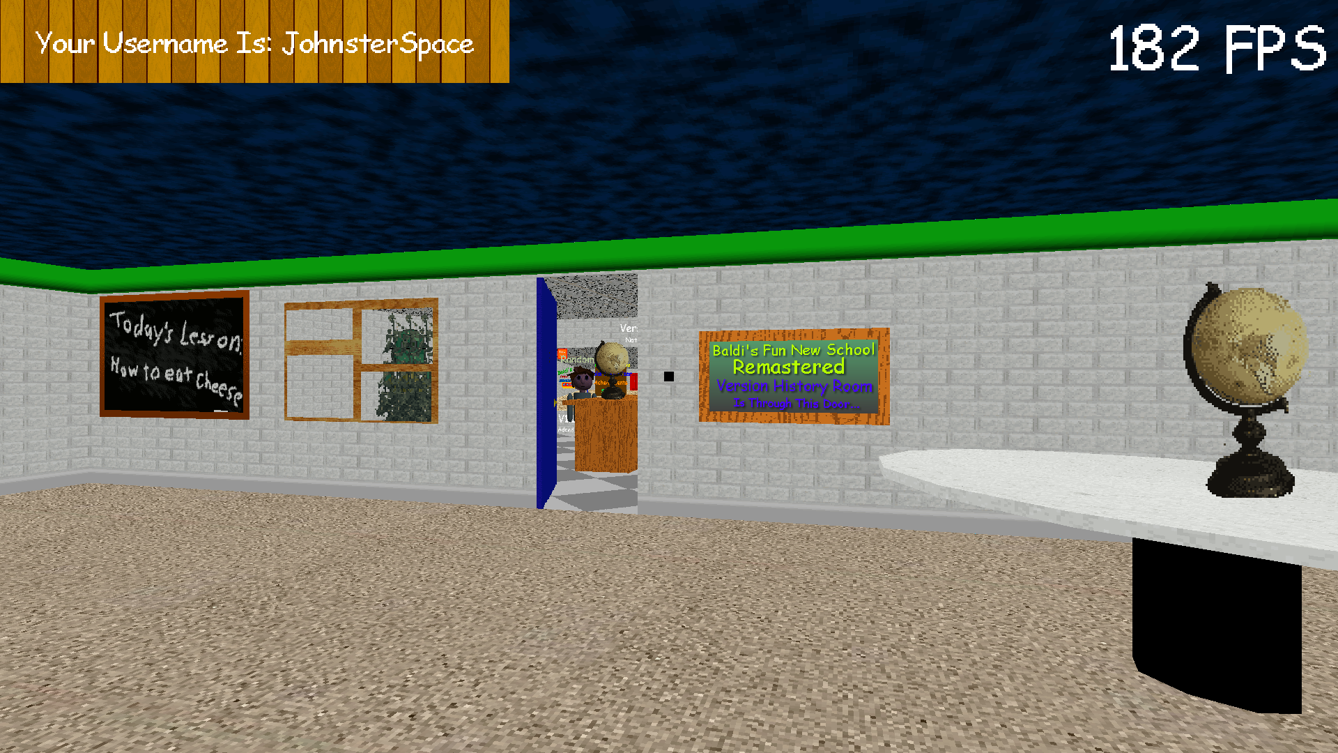 Johnster Space Games on X: Baldi's Fun New School Remastered V1