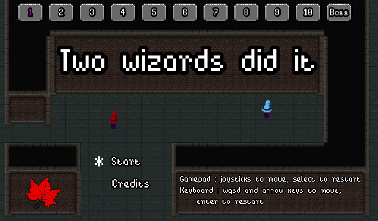 Two wizards did it