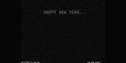 Cover image for HAPPY NEW YEAR
