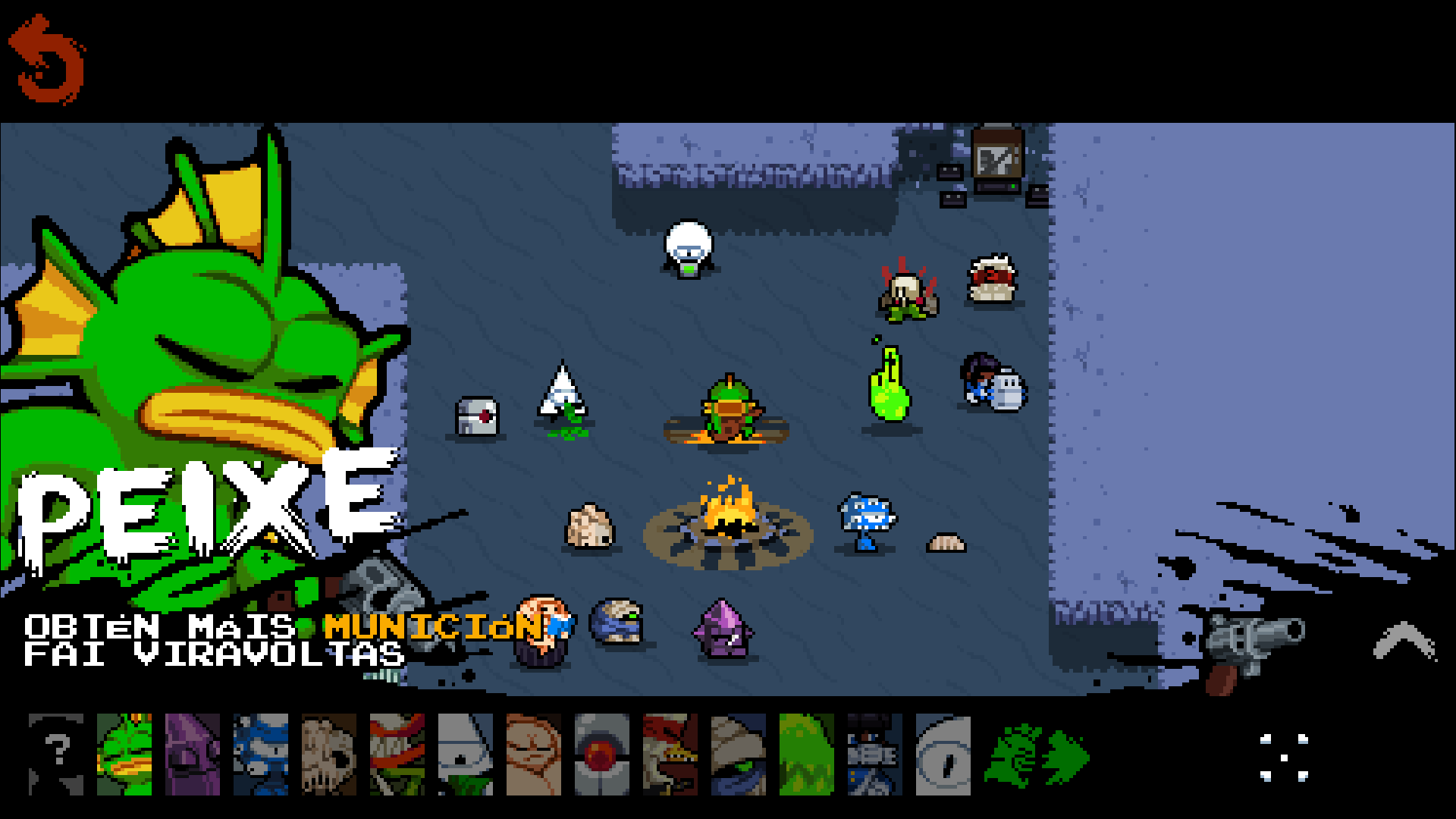 Screenshot 3 for Nuclear Throne en galego
