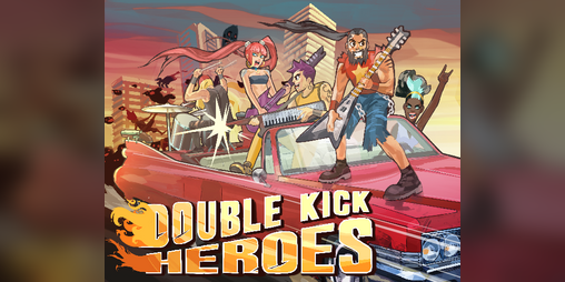 Cover image for Double Kick Heroes