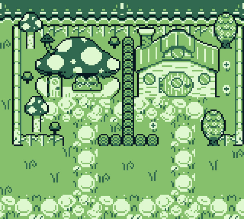 Fantasy Forest Tileset by CatLadyCreates