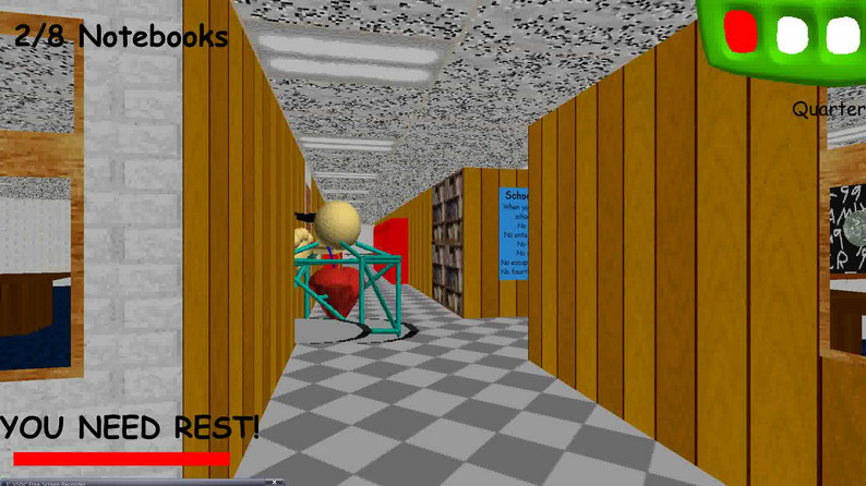 Baldi's Basics in New School by Hyjny