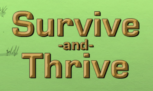 to thrive meaning survive