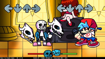 Friday Night Funkin' vs Sans | FNF Mod | HTML 5 Online Port by gamaverse