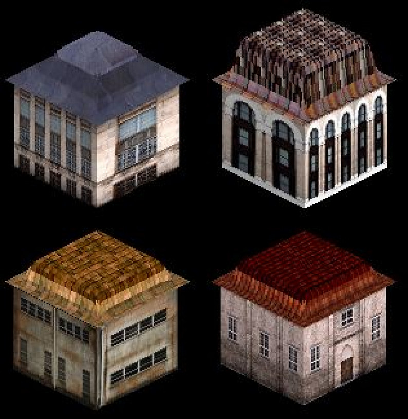 Isometric Tiles - Town Pack by Screaming Brain Studios