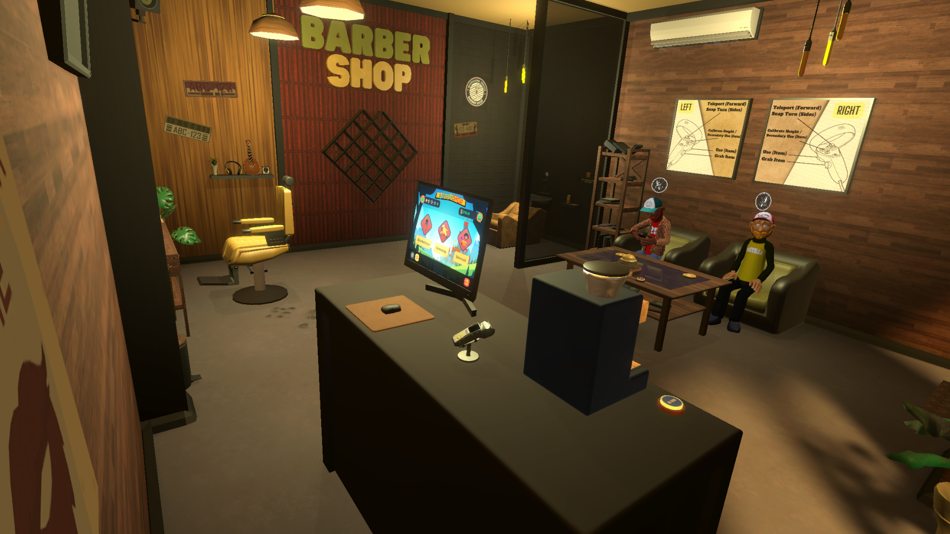 Midlife Game-ist - Barbershop Simulator VR - Oculus Quest 2 - Am I the new  Sweeney Todd? 