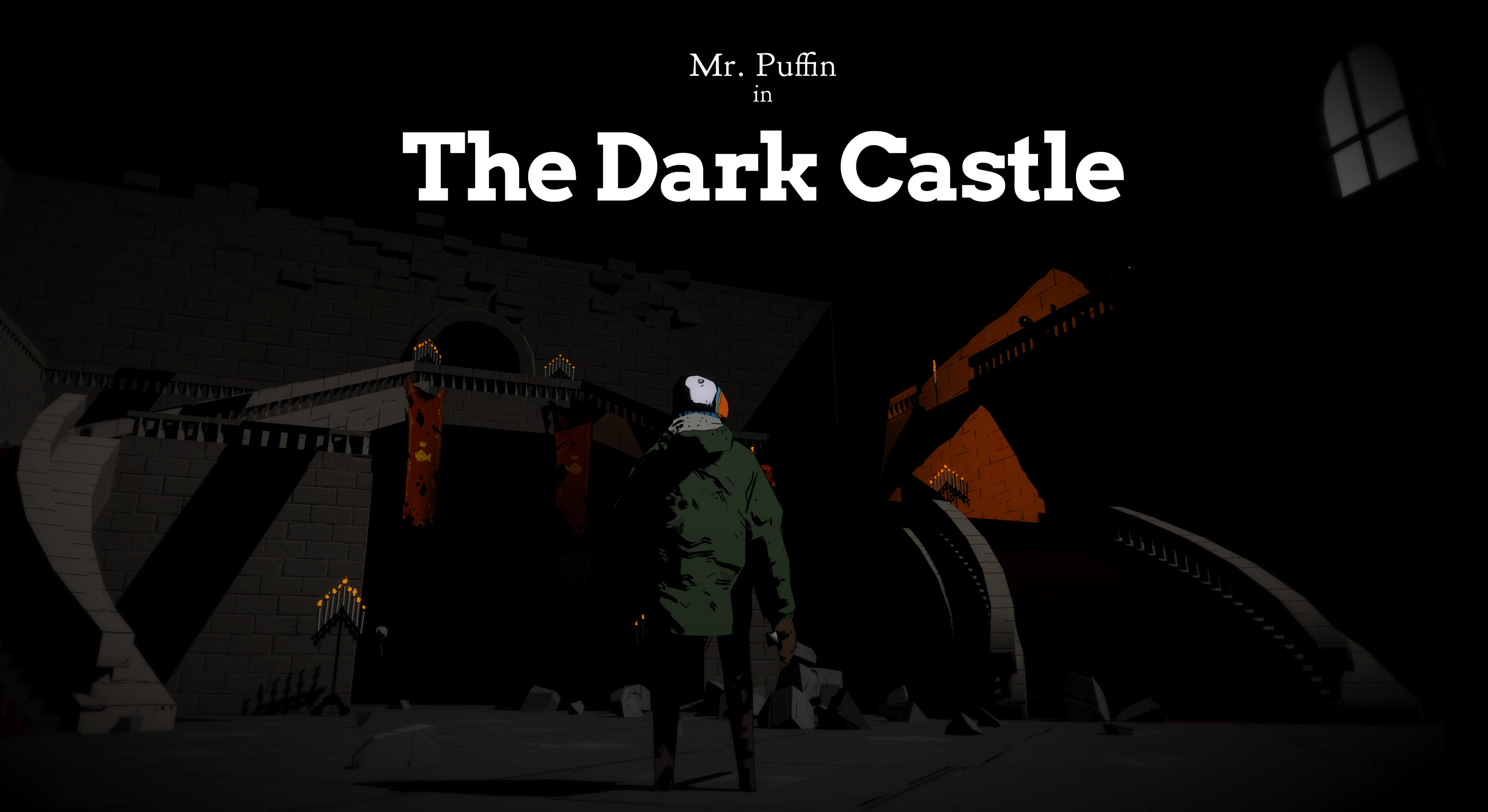 Mr. Puffin in The Dark Castle