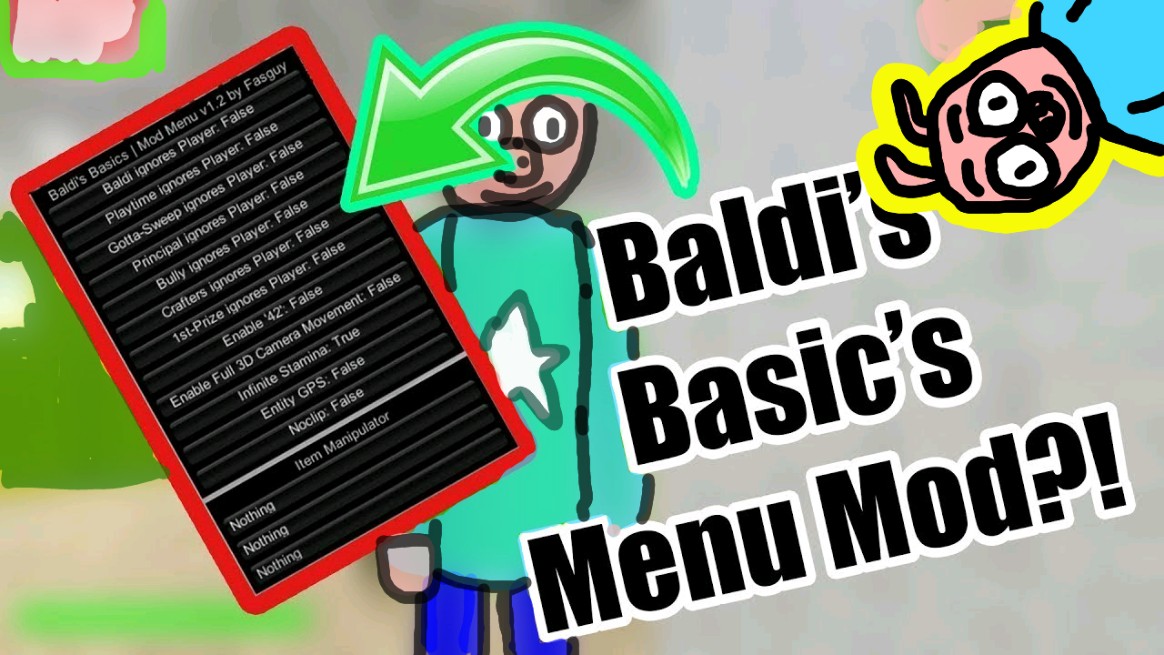 Baldi's Basics: After Hours (made using Fasguy's BBC mod menu) : r
