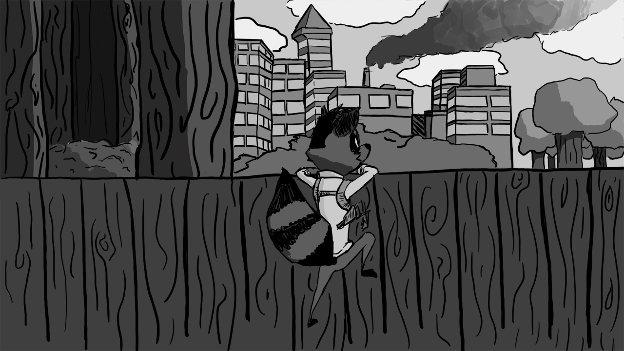 Remy Raccoon and The Squirrelly Tale