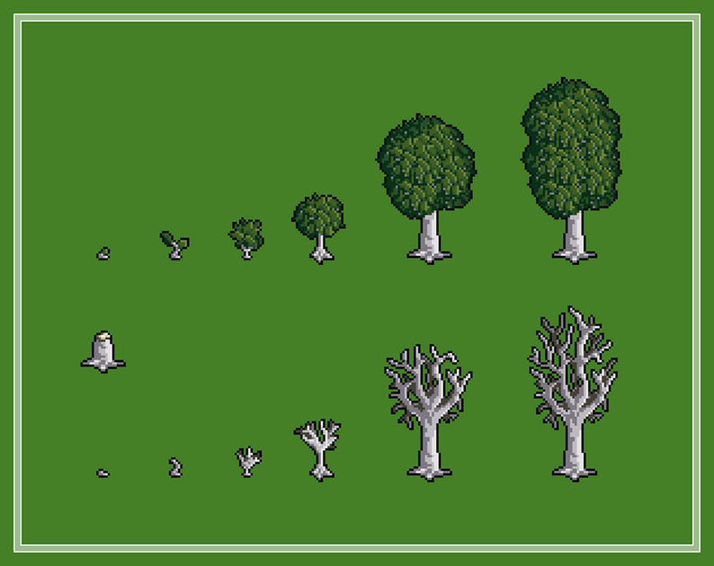 Tree Art. Android Nature: Trees by Admurin