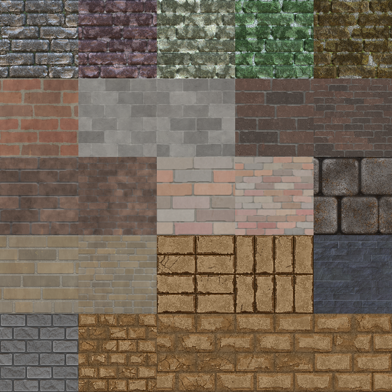 Tiny Texture Pack 1 by Screaming Brain Studios