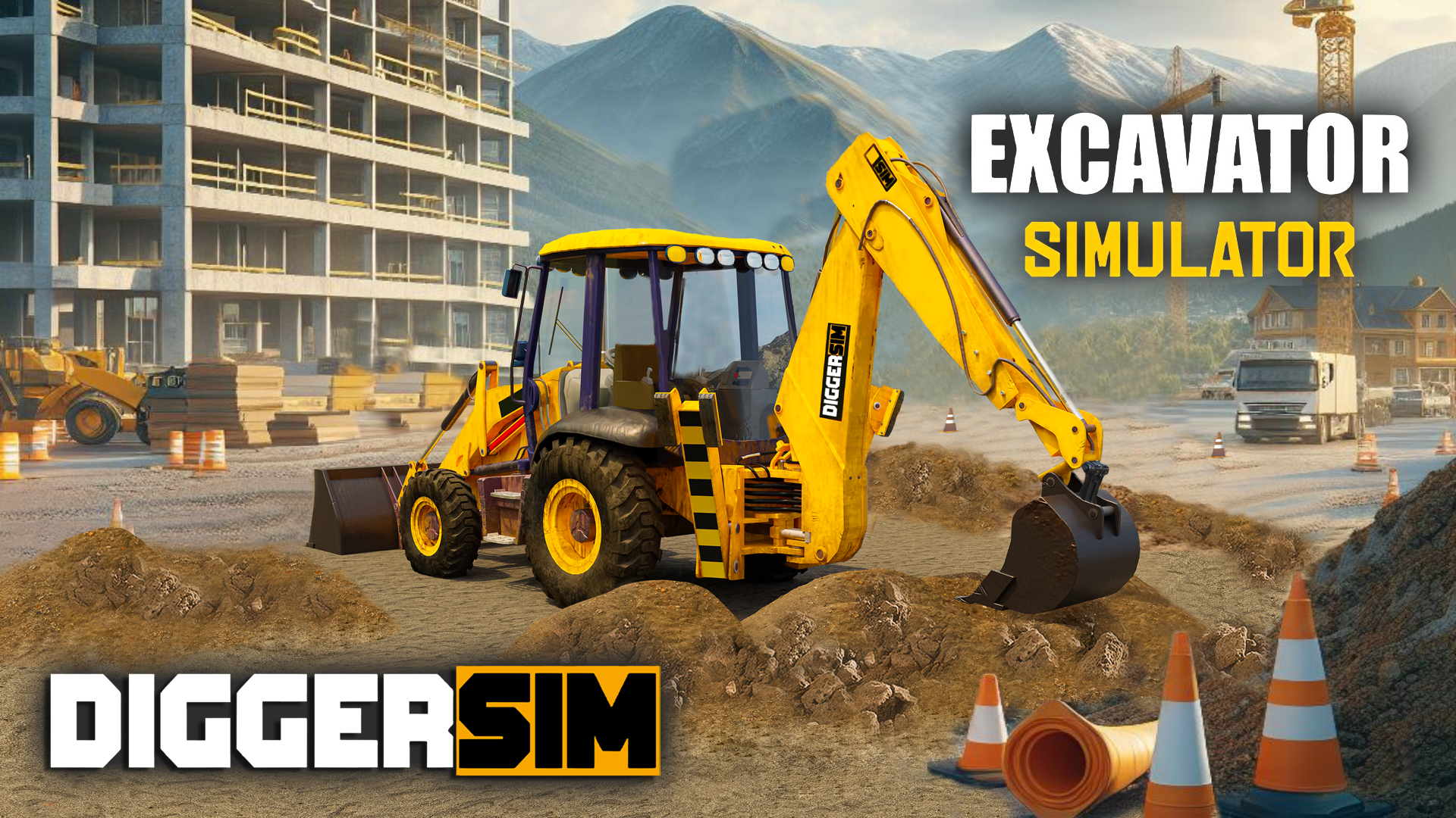 DiggerSim - Excavator & Heavy Equipment Simulator VR (Oculus Quest &  SteamVR) by Dreamsoft Innovations