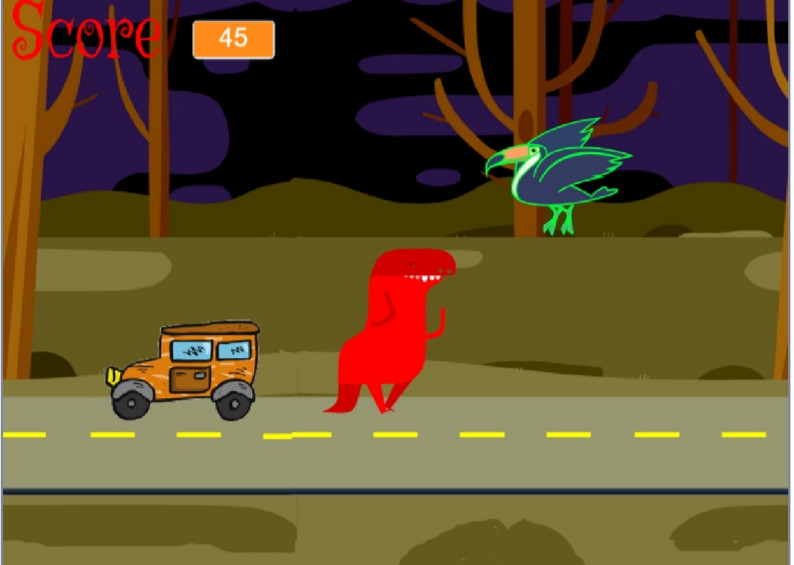 Dino Jump by Fusion Game