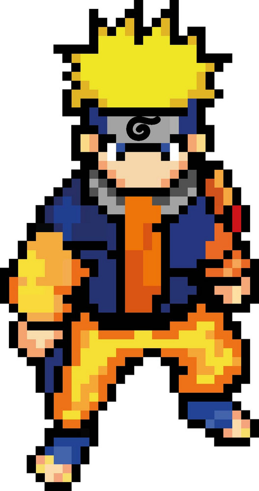 Naruto Pixel Art By Martins22