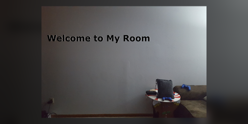 Cover image for Welcome to my Room