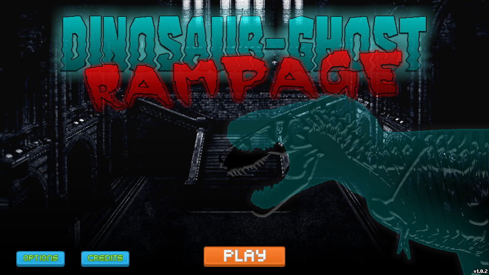 Cover image for Dinosaur-Ghost Rampage!