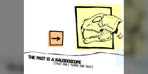 Cover image for The past is a Kaleidoscope