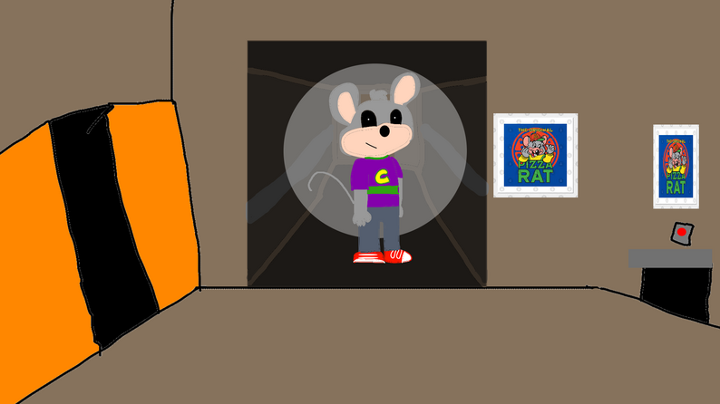 Five nights at Chuck E Cheeses REDRAWN by Charmsplayz