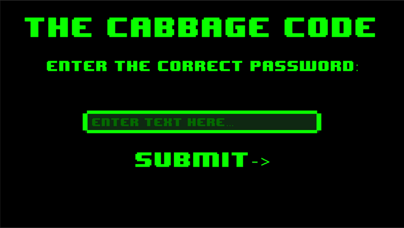 Cabbage Code The Cabbage Code by ColeSlawski