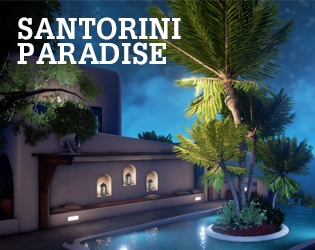 Cover image for Santorini Paradise
