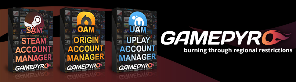 Steam Account Manager - GamePyro.com