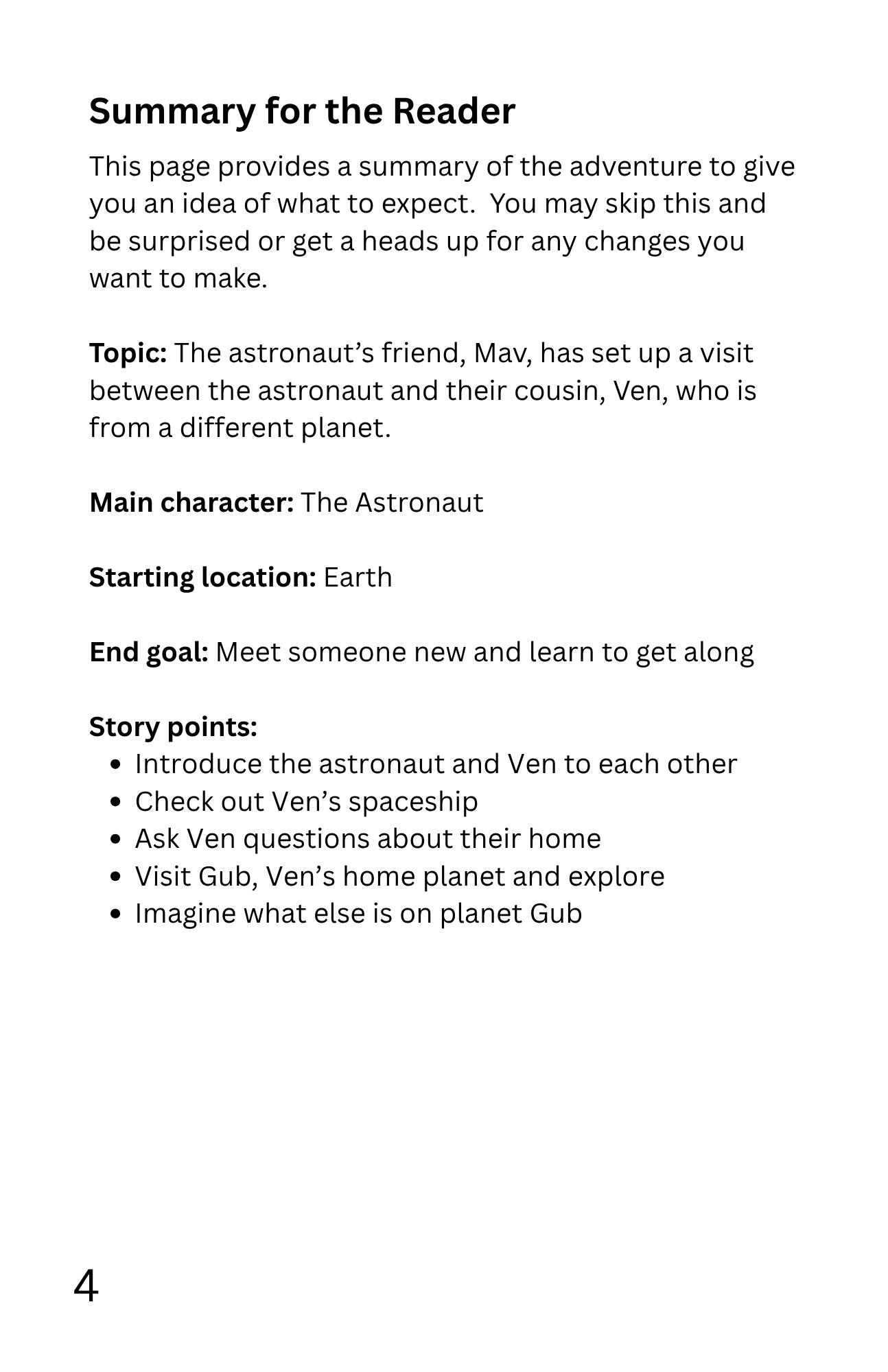 Screenshot 3 for StoryGuider: Alpha Centauri Party!