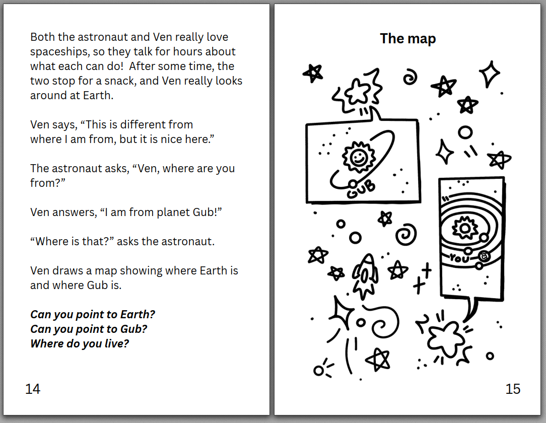 Screenshot 5 for StoryGuider: Alpha Centauri Party!