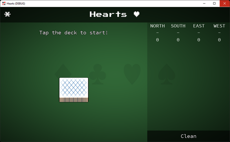 Simple Hearts Card Game by Nokhyg