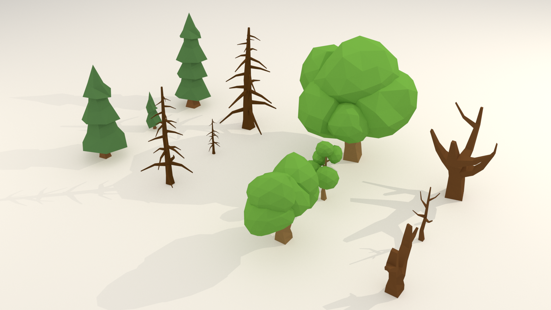 Low Poly Forest Pack By Jaks - low poly forest asset pack roblox