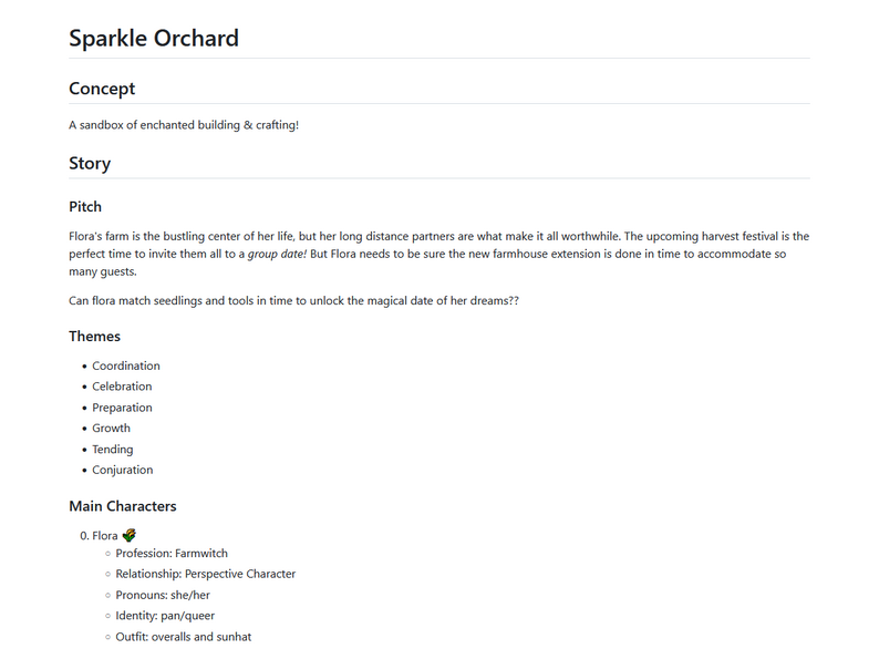 Game Dev Docs by MxAshlynn