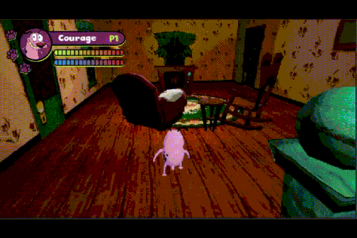 Finally released my port of the cancelled Courage the Cowardly Dog PS1  game!! : r/creepygaming