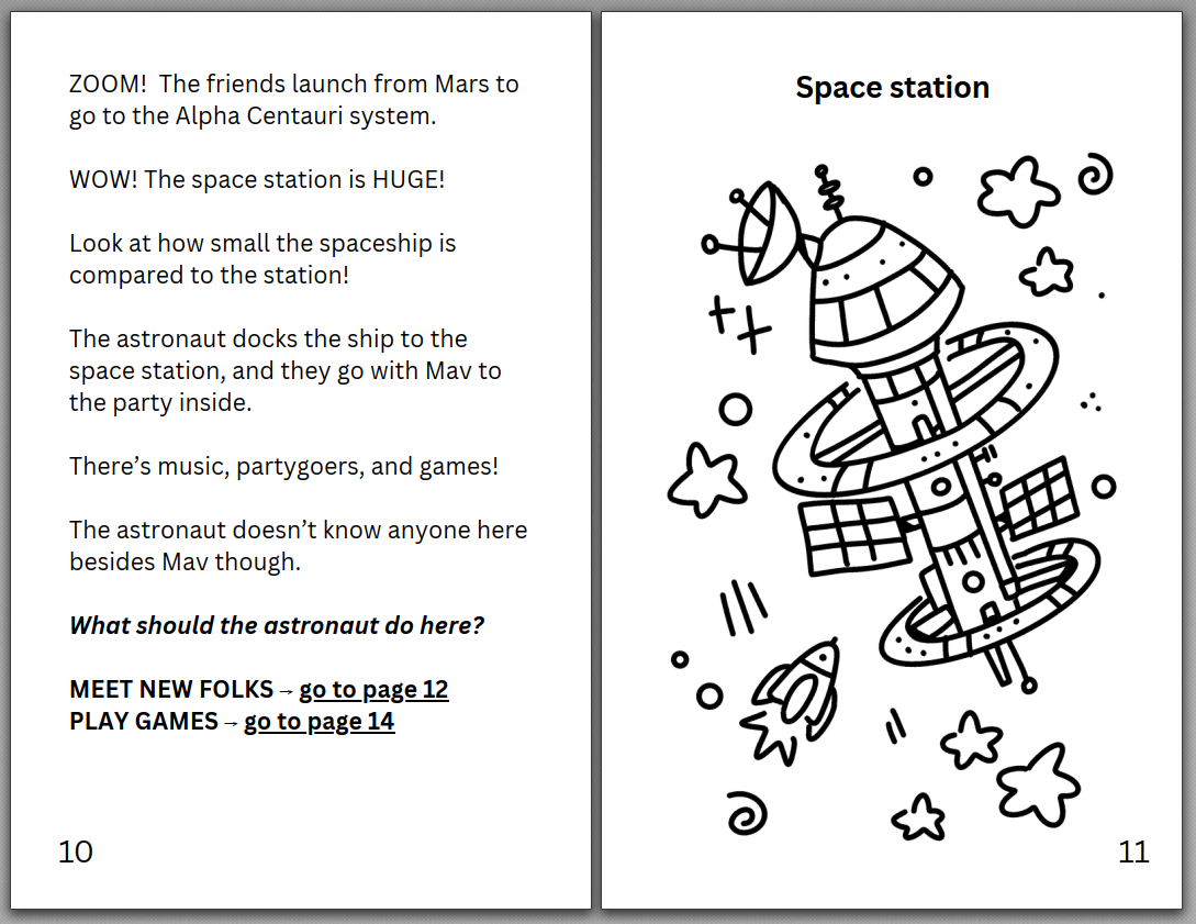 Screenshot 5 for StoryGuider: The New Astronaut
