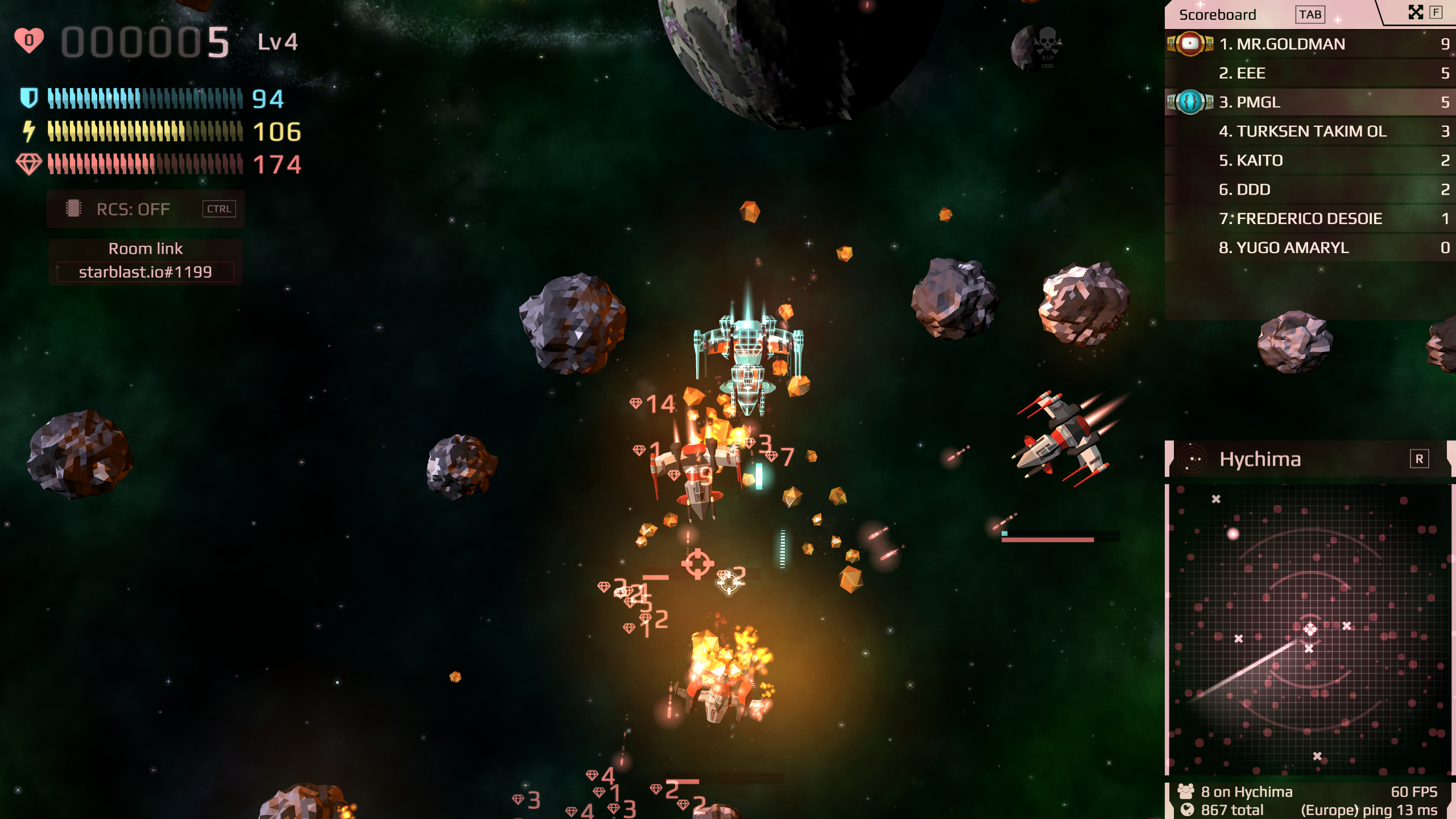 Starblast.io . Online Games .