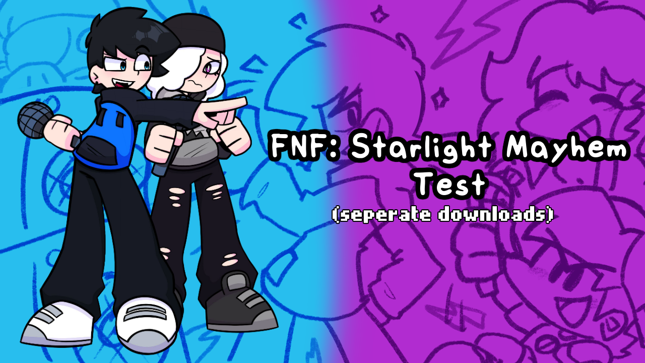 FNF - CJ (Test) - Starlight Mayhem [Friday Night Funkin'] [Modding Tools]